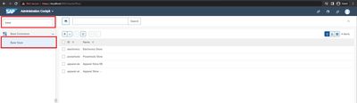 Base Site in Backoffice