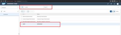Admin Tab
