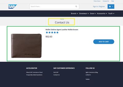 Component-Driven Outlet example