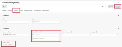 Password Reset